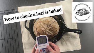 How to tell if your bread is fully baked