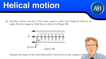 Advanced Higher Physics - Helical motion of a charged particle in a magnetic field