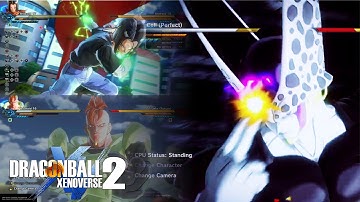 ALL CAST CHARACTERS TECH COMBOS (Android/Cell Saga) | Dragon Ball Xenoverse 2