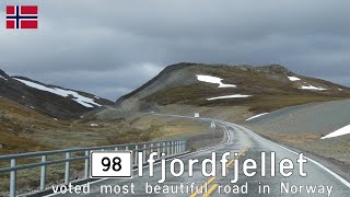 Norway: Road across Ifjordfjellet