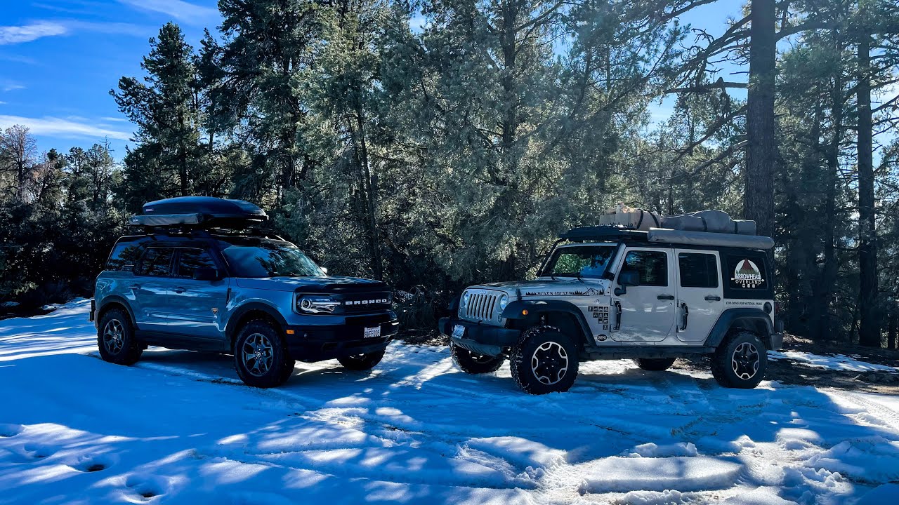 S4E2: Camping In The Cold | A Bronco Sport Playing In The Snow