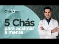 5 chás para ACALMAR a mente