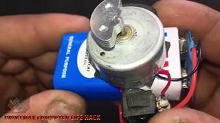 MAGIC TRICKS LIFE HACKS Awesome ideas with DC motor