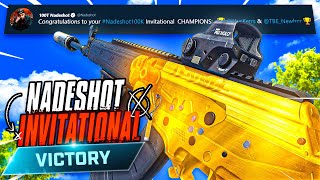 HOW WE WON $100,000 IN THE NADESHOT INVITATIONAL 😈 (Cold War Warzone S3)