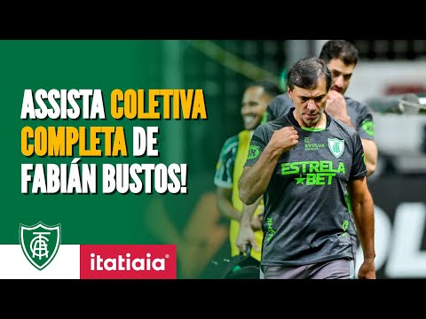 Após empate entre América e Atlético-MG, Fabián Bustos afirma: No