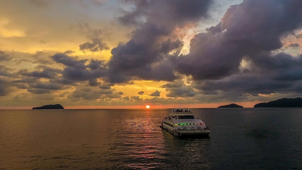 Sabah Sunset Tour | NORTH BORNEO CRUISES - YouTube