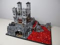LEGO MOC "Lord Dragoon's Lava Castle" (Lots of Easter Eggs included, plus light features!)