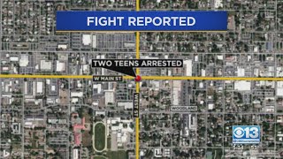 2 Teens Arrested After A Fight And Claims Of Someone Having A Gun