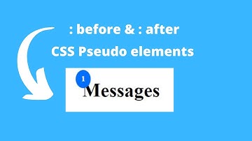 Learn CSS pseudo (before and after) elements in 4 mins