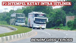 Balapan Bus Intra Jetliner vs Bus Putra Pelangi Perkasa