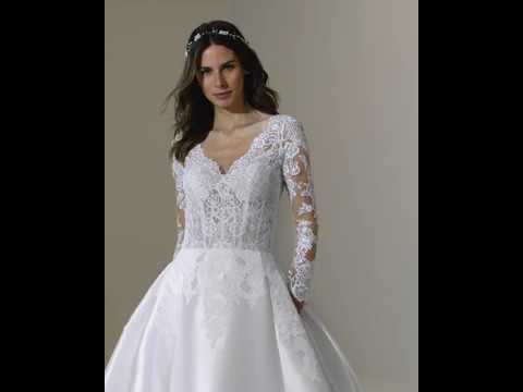 Video: Pronovias 2018: gaun pengantin koleksi