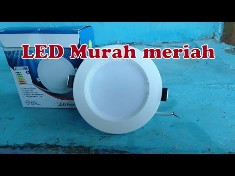 How to install a LED light on a minimalist ceiling. Video ini menampilkan model lampu LED terbaru de. 