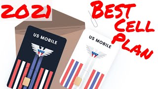 US Mobile 2021 | The Best Prepaid Cell Phone Service? | With Speed Test