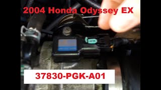 2004 Honda Odyssey EX MAP Sensor Cleaning