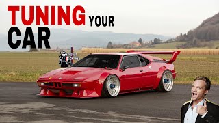 PHOTOSHOP TUTORIAL : TUNING the BMW M1 E26  PRO-CAR in Adobe photoshop CC / Adobe tutorial /SO EASY