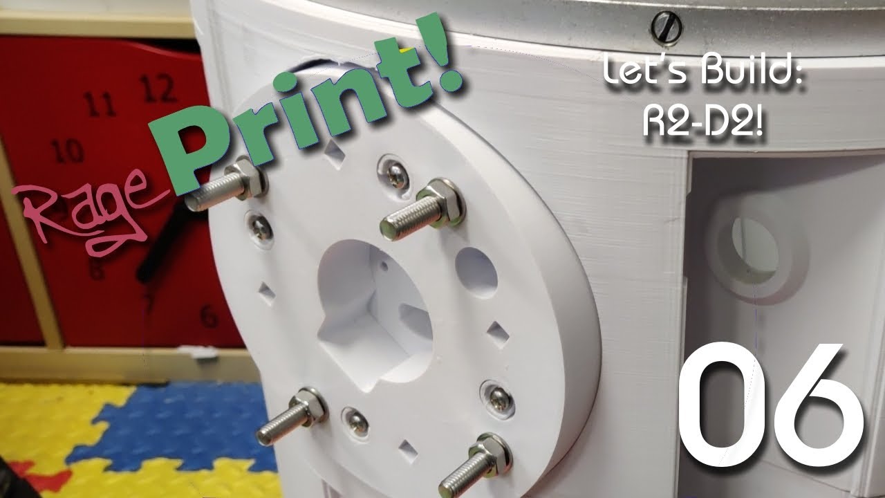 Let's Build - R2-D2! - Episode 06 - 2-3-2 Shoulder Hubs