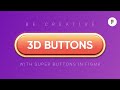 Как сделать супер 3D кнопки в FIGMA - How To Create Super 3D Buttons