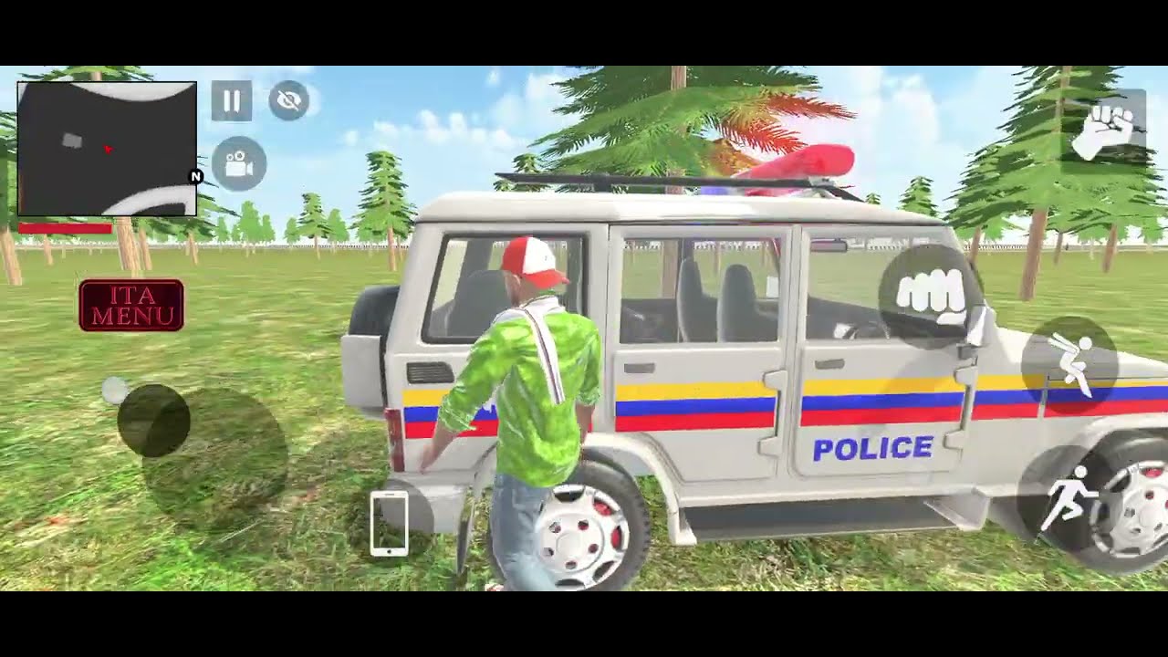 “Franklin vs Delhi Police Chase | GTA Mobile Gameplay”
