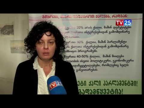 პარტიული სიები განდერულ ჭრილში