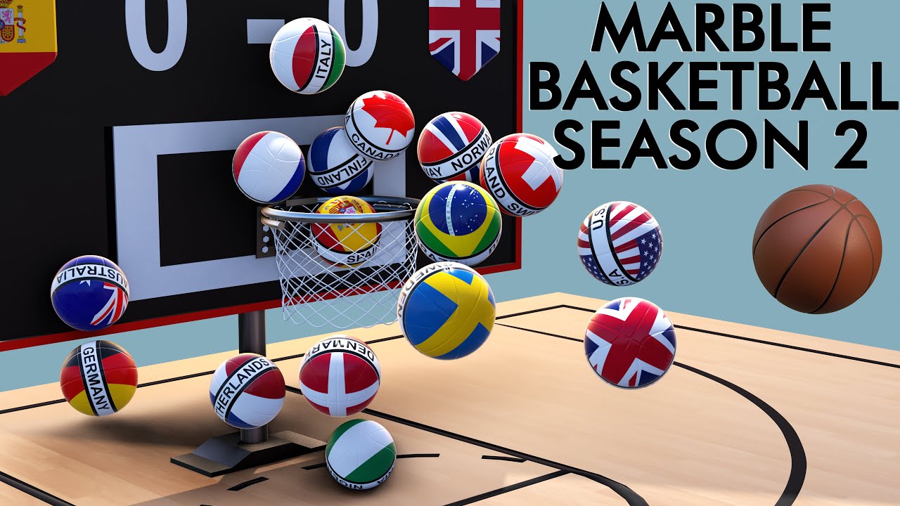 Marble Basketball Tournament 3D - Season 2