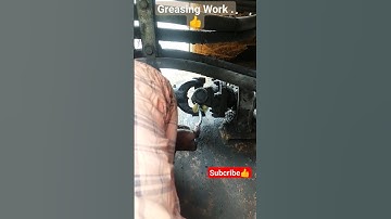 Preventive Maintenance Poper greasing required #shorts #jointgreasing #greasingwork #maintenanc