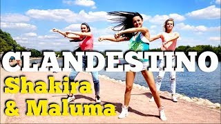 CLANDESTINO - Shakira & Maluma | Zumba fitness | Dance choreo by M.Belchikova