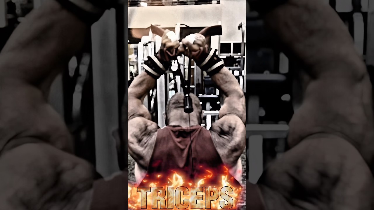 TRICEPS DAY #triceps #motivation