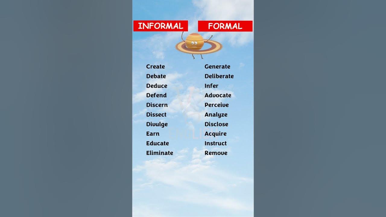 Top 10 Formal Vs Informal Words Advanced English Words Know The top-10-formal-vs-informal-words-advanced-english-words-know-the