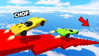 NOOB VS PRO RACE IN GTA 5 MEGA RAMP WITH CHOP CHALLENGE screenshot 2