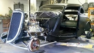 1934 Ford Custom Coupe Hot Rod Build Project