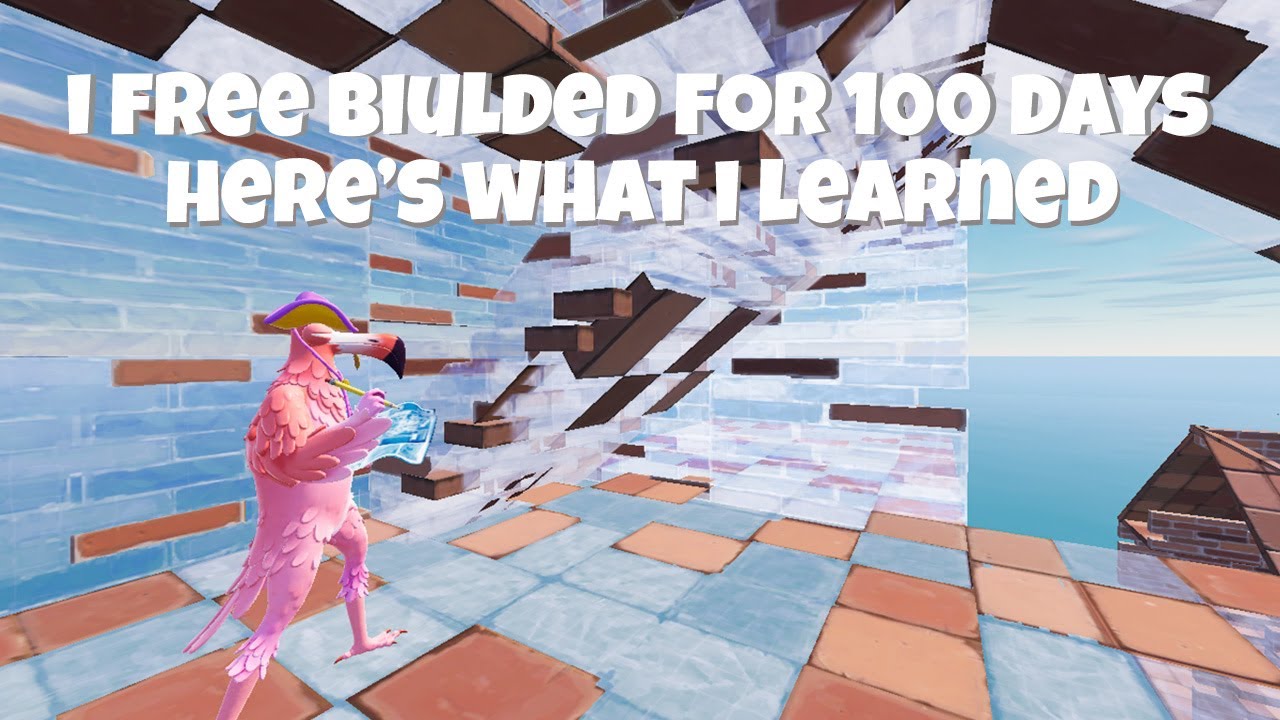 Fastbuilder Map I free builded for 100 days here's what I learned. #fortnite #montage # ...