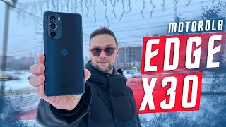 EXCELLENT FLAGSHIP СМАРТФОН SMARTPHONE MOTOROLA EDGE X30 Snapdragon 8 Gen 1 144 Hz