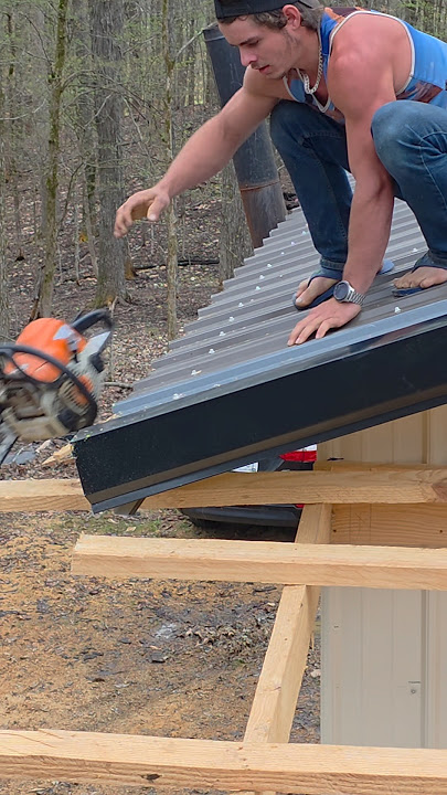when the saw falls down.