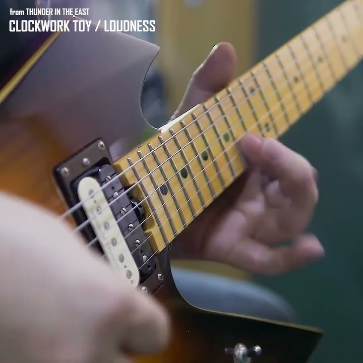 CLOCKWORK TOY / LOUDNESS Guitar Solo Cover