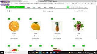 fruits web page front_End html & css