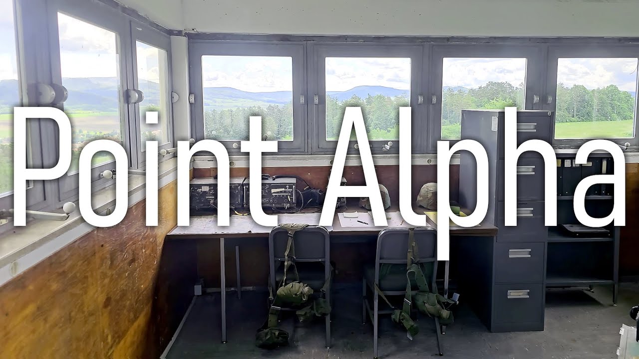 На пороге холодной войны в 1985 году | Лагерь США «Пойнт Альфа» на границе ГДР