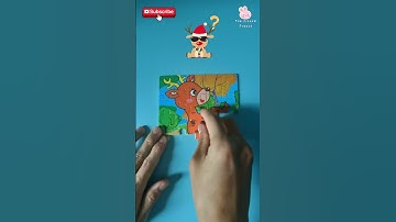 Adorable Red Deer Puzzle Set – Unboxing Time! #puzzle #unboxing #puzzlegame
