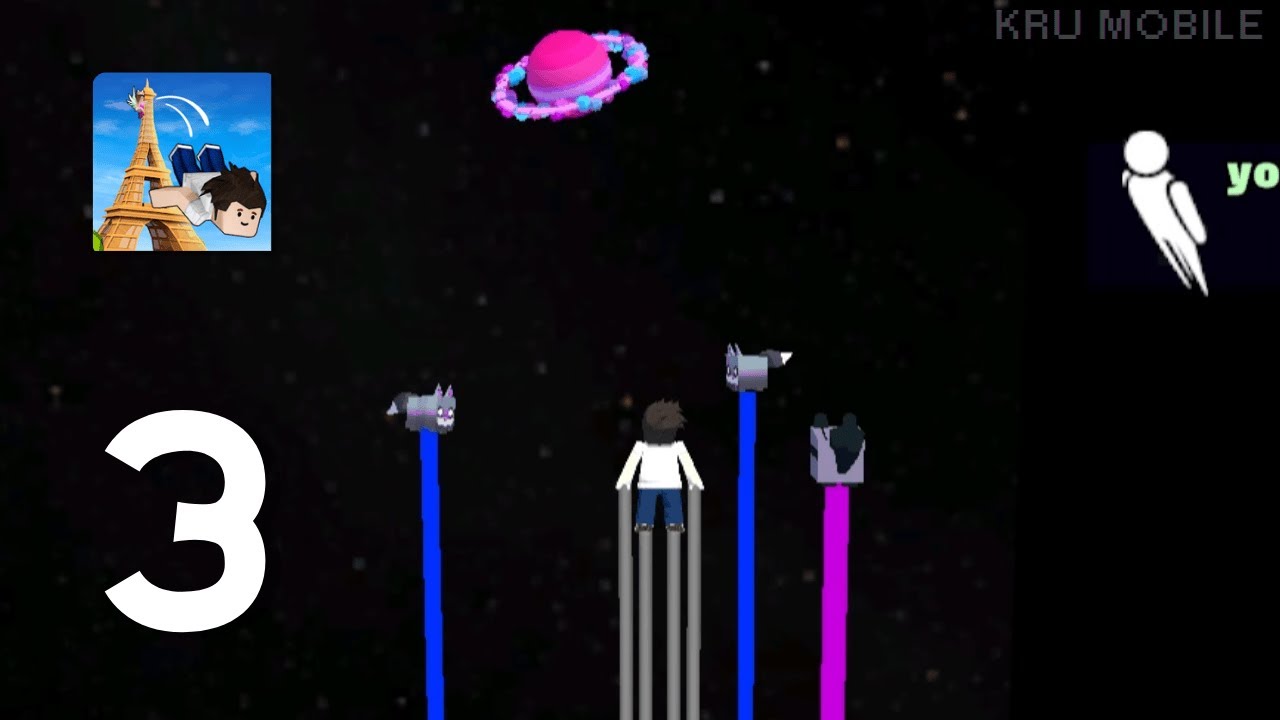 Climb Tower - Jump Master Gameplay Walkthrough Part 3 - Jump to Space (Android, IOS)