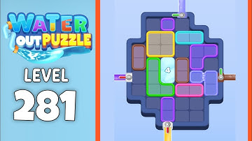 Water Out Puzzle level 281 solution 