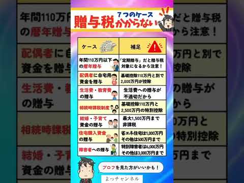 贈与税をかからない#投資#転職#貯金