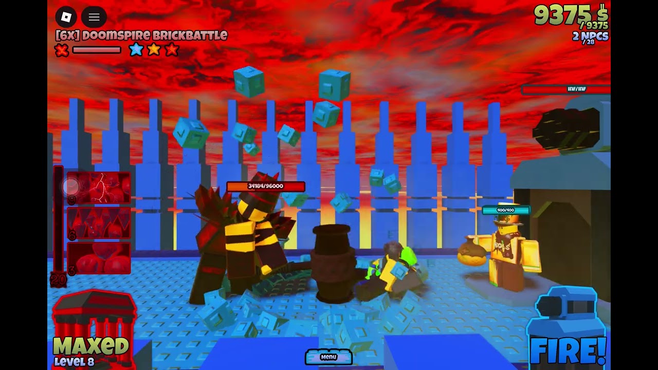 Every unit I have vs 6X 3 star doombringer