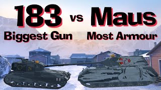 Wot Blitz Face Off Fv 215B 183 Vs Maus