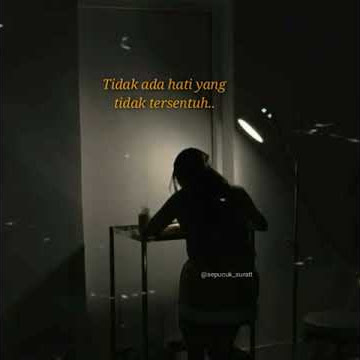 Hati mana yang sanggup menahan rindu- story wa 30 detik