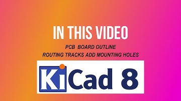 #5 Kicad 8 Create  Board Outline & Component Place |TUTORIAL IN HINDI #zeerofold #pcbdesign  #kicad8