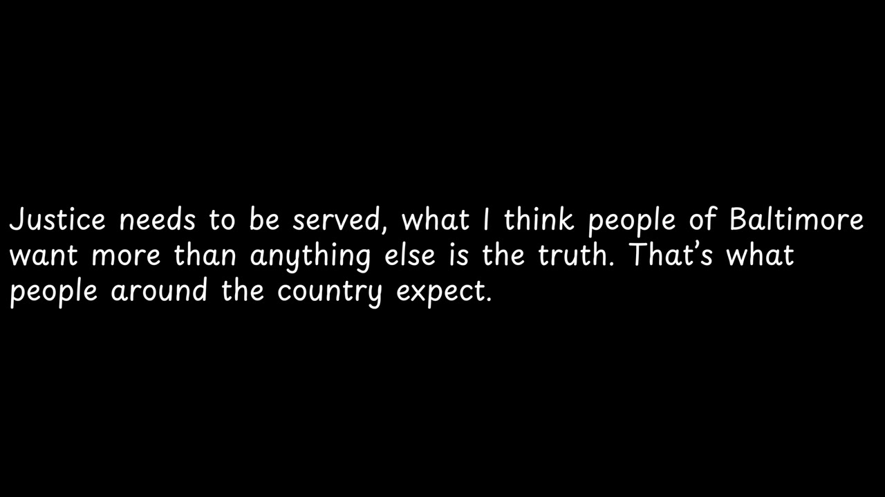 Justice needs to be served, what