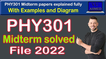 phy301 midterm solved file | phy301 short lectures | phy301 circuit theory