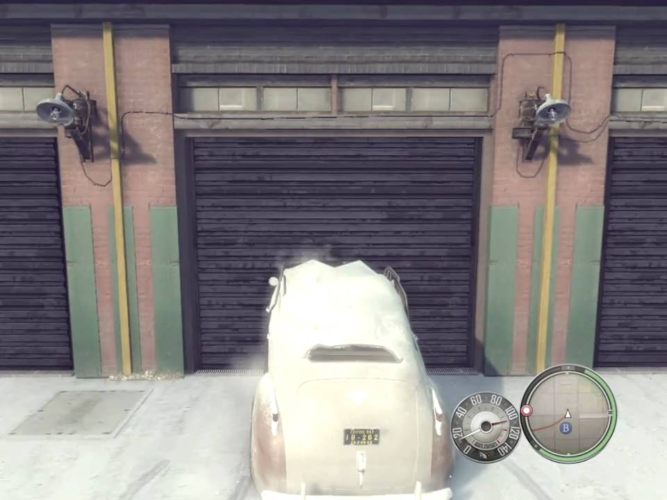 MAFIA II - BUG AT MIKE BRUSKI'S GARAGE...