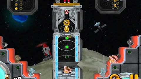 Ragdoll Blaster 3 Lunar Outpost 5-20 Ragdolls Unite 3 Stars Tutorial Walkthrough