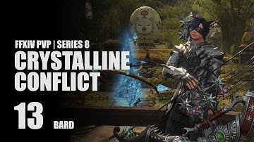 Silence and Harmonic Arrow Combo is Great | FFXIV PVP Series 8 | Crystalline Conflict 13