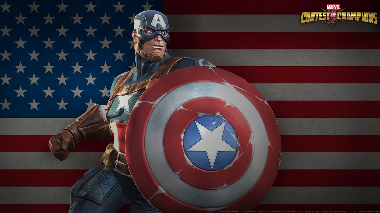 Marvel Contest of Champions Capitan Америка